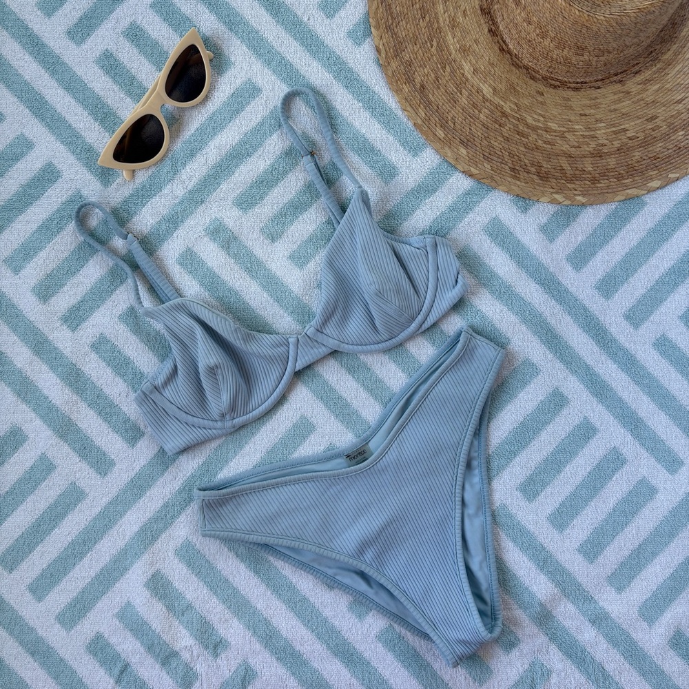 Montce Blue Peri Rib Bikini Set